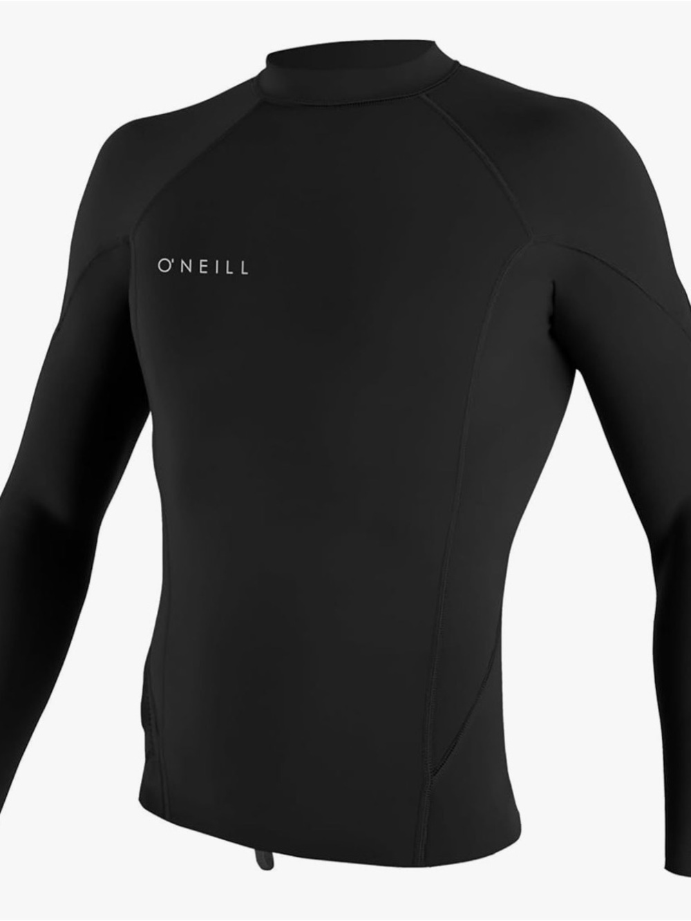 O'Neill Men's Reactor-2 1.5 MM Black Long Sleeve Wetsuit Top - Sz L